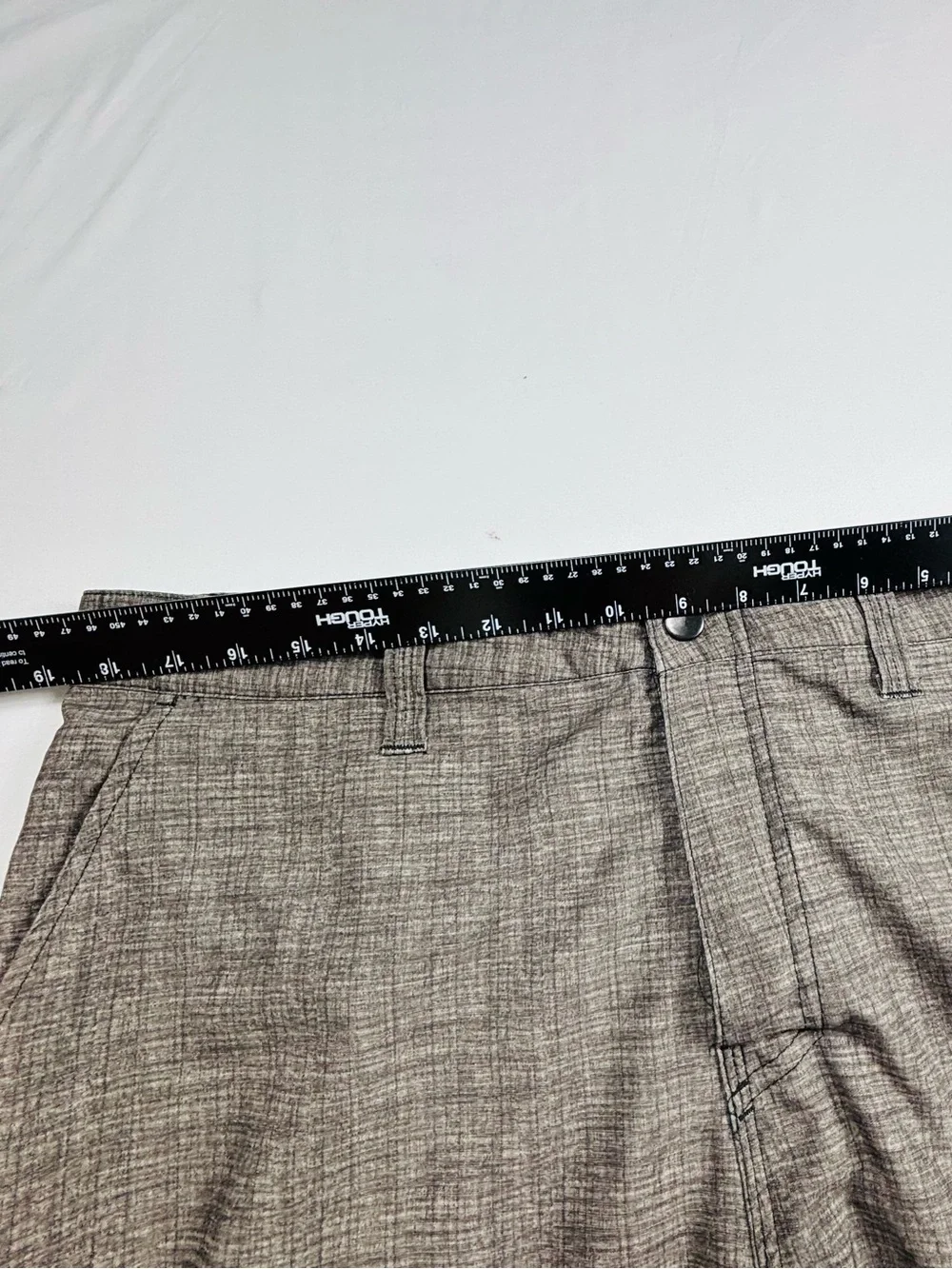 Men's Casual Heathered Gray Shorts M516